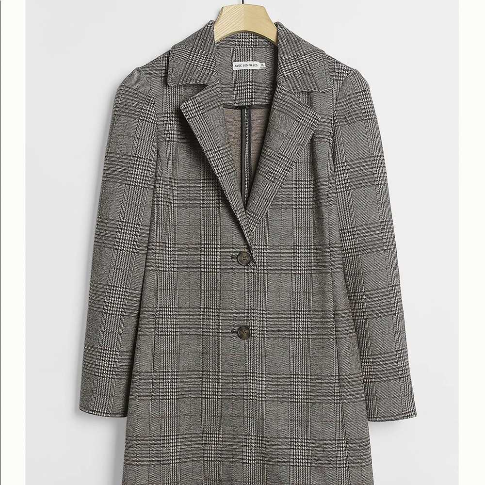 Anthropologie Sigrid Longline Blazer